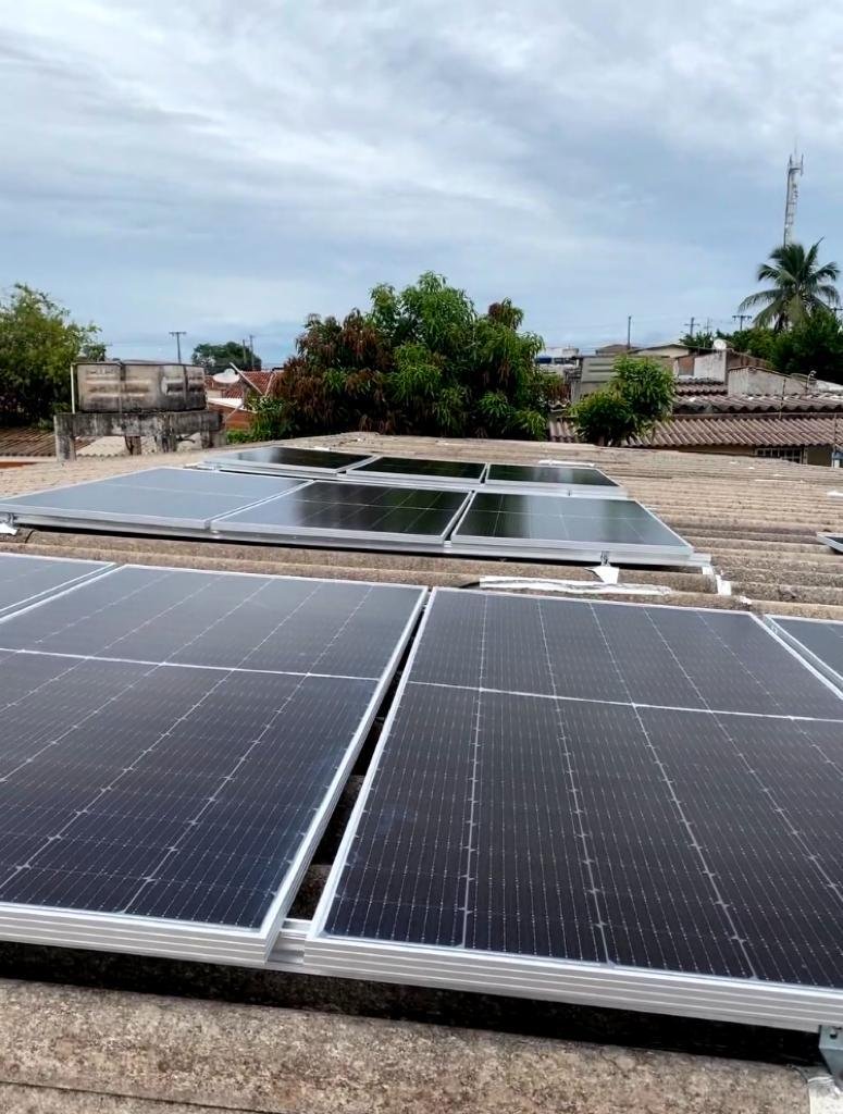 Instalação de energia solar