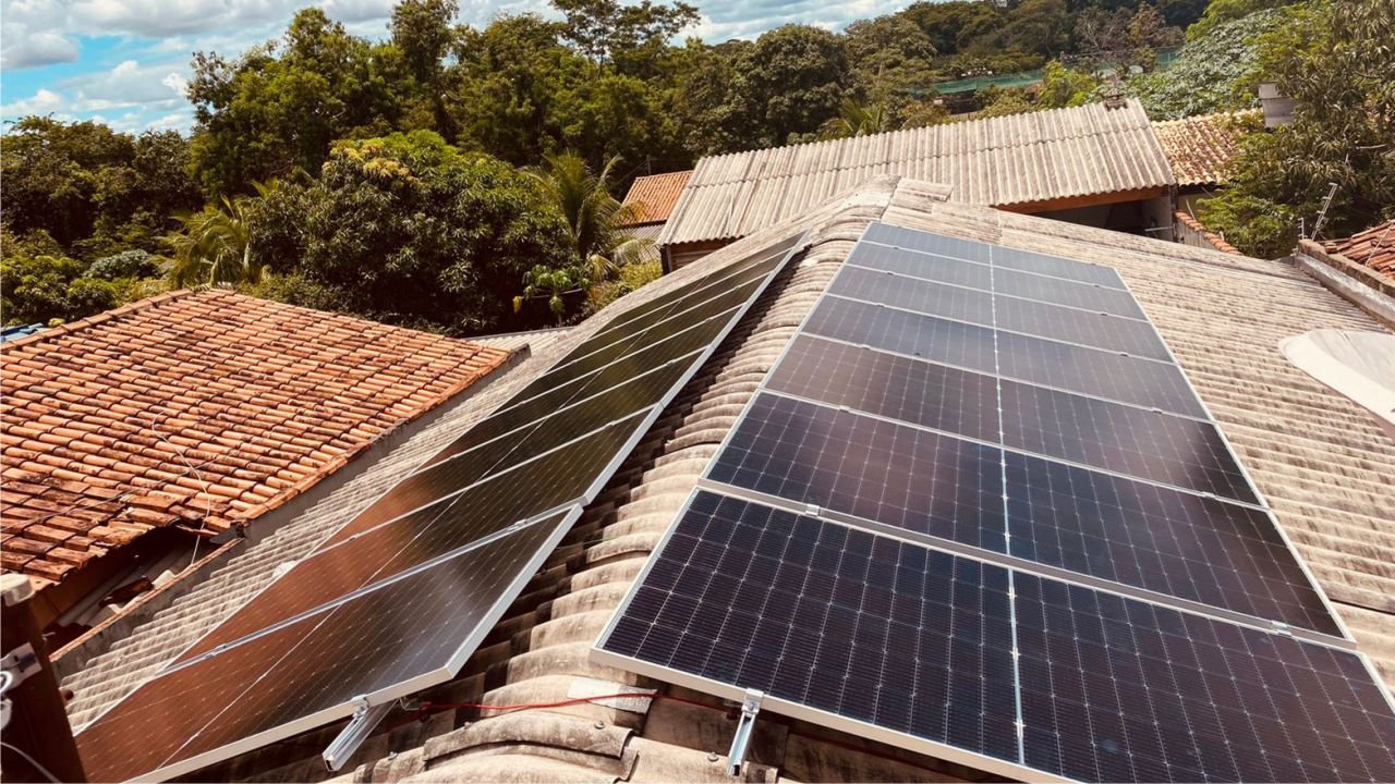 Instalação de energia solar